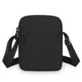 Minimalistische schwarze Umhängetasche für Damen, lässige tägliche Handytasche Variante. - Schwarz