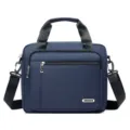 Herren Freizeit blaue Umhängetasche Messenger Bag Mode Sport Outdoor Reise Tasche - Blau