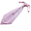 Pink pre-tied wedding business necktie for men, stylish minimalist suit accessory for daily wear. - Light Pink