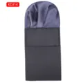 Grijs gepunktet pochet voor heren, direct in te voeren borstzak zakdoek pak accessoire. - KDJ014