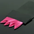 Roze satin pocket square pochette voor heren pak vooraf gevouwen voor formele zakelijke. - KDJ034 Rozerood