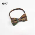 Herren verstellbare Paisley Blumen Fliege fuer Hochzeit Party Abend formelle Kleidung Krawatte. - Paisley Muster (B07)