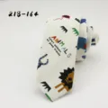 Retro cotton printed men's necktie, stylish Korean casual fashion neckwear for party and daily wear. - Animal Doodle