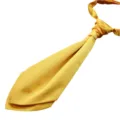 Men's yellow necktie business wedding formal wear casual stylish arrow tie accessory - Golden