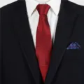 Men's Business Zipper Tie Jacquard Striped Necktie Formal Suit Uniform Fashion Accessory - STJ147