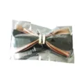 Herren PU Leder Strass Fliege für Hochzeitsfeier, Business Bankett und formelle Anlässe. - Klassisches Patchwork