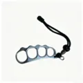 Poing americain en metal acier inoxydable EDC poignee d'entrainement fitness defense exterieure. - Style Cosse de Pois avec Corde