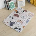 Süße Cartoon-Hundematte für Tiere, bequeme und warme Universal-Hundebettmatte für alle Jahreszeiten. - 40x30CM / Wangwang