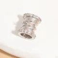 Wespentaille Stijl / Groot (8.5x8.4mm) / Witgoud