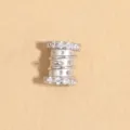 Wespentaille Stijl / Klein (6.7x6.3mm) / Witgoud
