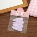 Set de horquillas de estrellas de dopamina, bonitos pasadores morados para mujeres niñas. - Paquete de 4 / Pinza Gota de Agua de Estrella Colorida