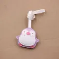 Charm sac cuir pingouin mignon pendentif animal dessin animé multicouche pour sac à dos - Bijou de Sac (Pendentif Bébé Pingouin) / Violet Taro