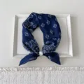 06 Pearl - Double Paisley Navy Blue