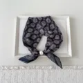 08 Pearl - Ten Grid Dot Floral Black