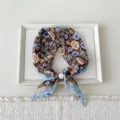 25 Pearl - Double Petals Floral Brown Blue