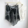 65*41cm / Onderstuk (05 Klein Klavertje Vier Paisley Zwart)