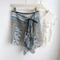 65*41cm / Bottom (08 Small Frame Flower Blue)