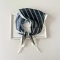 67*67*103cm / Zwarte Touw Streep