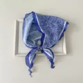 67*67*103cm / Blauwe Paisley