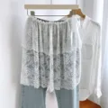 One Size / Bottom (Style 03 Five-Petal Hollow Lace)