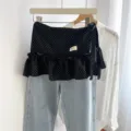 Eén maat / Bottoms / Korte Rok Polka Dot Zwart