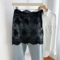 One Size / Hollow Flower Style (Black)