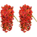 Artificial bougainvillea hanging flower vines for indoor and outdoor home hotel decoration - Autumn Color