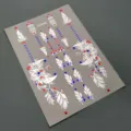 Silbernes Metallic Henna Tattoo Aufkleber, wasserfeste Blumen Spitze Körperkunst für Hochzeit Party. - Spitzenblumen Stil(JG-26009)