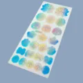 Holografische Laser Gesichtsaufkleber Lotus Blumen temporäre Make-up Festival Tattoos - Lotus & Pflanze Stil (S2-26007)