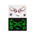 Halloween visage tatouage temporaire autocollants phosphorescents fête maquillage imperméable - MK8-147