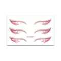 Festival Gesichtssteine Perlen Augen Aufkleber Rosa Strass Korperkunst Make-up fur Party - Rosa Glitzer Perlen Aufkleber(FE8-2603011)