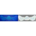 Leuchtende Gesichtsaufkleber Schmetterling Blume Sommersprossen Tattoos Party Make-up Zubehör - Stern Schmetterling Stil (K9043)
