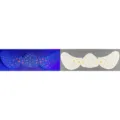 Fluoreszierende Sommersprossen Gesichtsaufkleber Tattoo Blumen Party Make-up K9045 - Stern Schmetterling Stil (K9045)