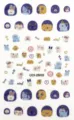 Cute cartoon animal nail art stickers, cat and dog waterproof variant designs for decoration. - CD3-26030