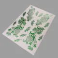 Prasino asimenio henna prosorino tatoo aftokollito indikos gamos louloudia ampeli - Prasino Anthiko Styl (JG-26022)