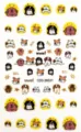 Cartoon Dog Nail Stickers Cute Gold Stamping Corgi Animal Nail Decals Waterproof Sheets - CD3-26031