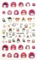 Cute cartoon cat gold stamping nail stickers, waterproof thin nail art decal designs for women. - CD3-26034