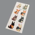 Cute cartoon animal stickers waterproof DIY decorative decals for phone case cups - Cartoon Animal Style(K425019) / Individual Sheets