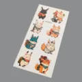 Süße Fantasie Tier Stickerbogen, wasserdichte Cartoon Aufkleber für DIY Handwerk und Handyhüllen. - Cartoon-Tier-Stil(K425023) / Einzelblätter