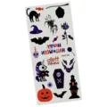 Halloween temporäre Tattoos Aufkleber Kinder Party Gesicht Körper Kunst Kürbis Spinne Fledermaus - K424-005
