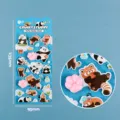 Süße Panda Rotpanda Schaumstoff Aufkleber Set, schöne DIY Tagebuch Dekoration für Kinder. - Magische Freunde Sonne