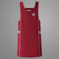 Grembiule senza maniche bordeaux impermeabile abbigliamento da lavoro per cucina. - Rosso ciliegia