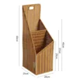 Wicker-style multi-tier storage basket organizer for yoga mats umbrellas and magazines. - Creative Split Weave