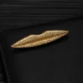Exquisite gold lips brooch, stylish alloy lapel pin badge for women suit and coat accessories. - Lip Shape (X1171) / Gold