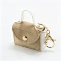 Mini sac à main en jean porte-clés mignon sac à pièces portable étui de rangement écouteurs - Kaki