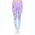 Vrouwen verloop eenhoorn geprint fitness yoga legging slanke casual mode broek activewear - Eenhoorn & Dessert