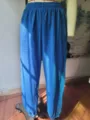 Damen Blaue Freizeithose Jogginghose Gefüttert Sporthose Bequem Elastischer Bund Neu - S / Blau Fleecegefüttert