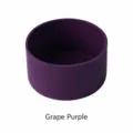 Silikon Tassen Schutzhülle 7,5cm Boden Cover Trauben Violett für Trinkbecher Flasche - Traubenlila