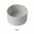 Graue Silikon Tassenhülle 7.5cm universal Schutzhülle für Becher Anti-Rutsch Bodenabdeckung - Rauchgrau