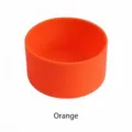 Oranger Silikon Stiefel fuer Becher 7.5cm universelle Boden Schutzhuelle Silikonteil - Oranger Sonnenuntergang